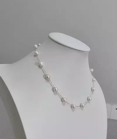 plant/Different style pearl necklace no pearl including only accessories-1-thumbnail