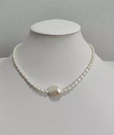 plant/Braque pearl necklace accessories no pearl including-0-thumbnail