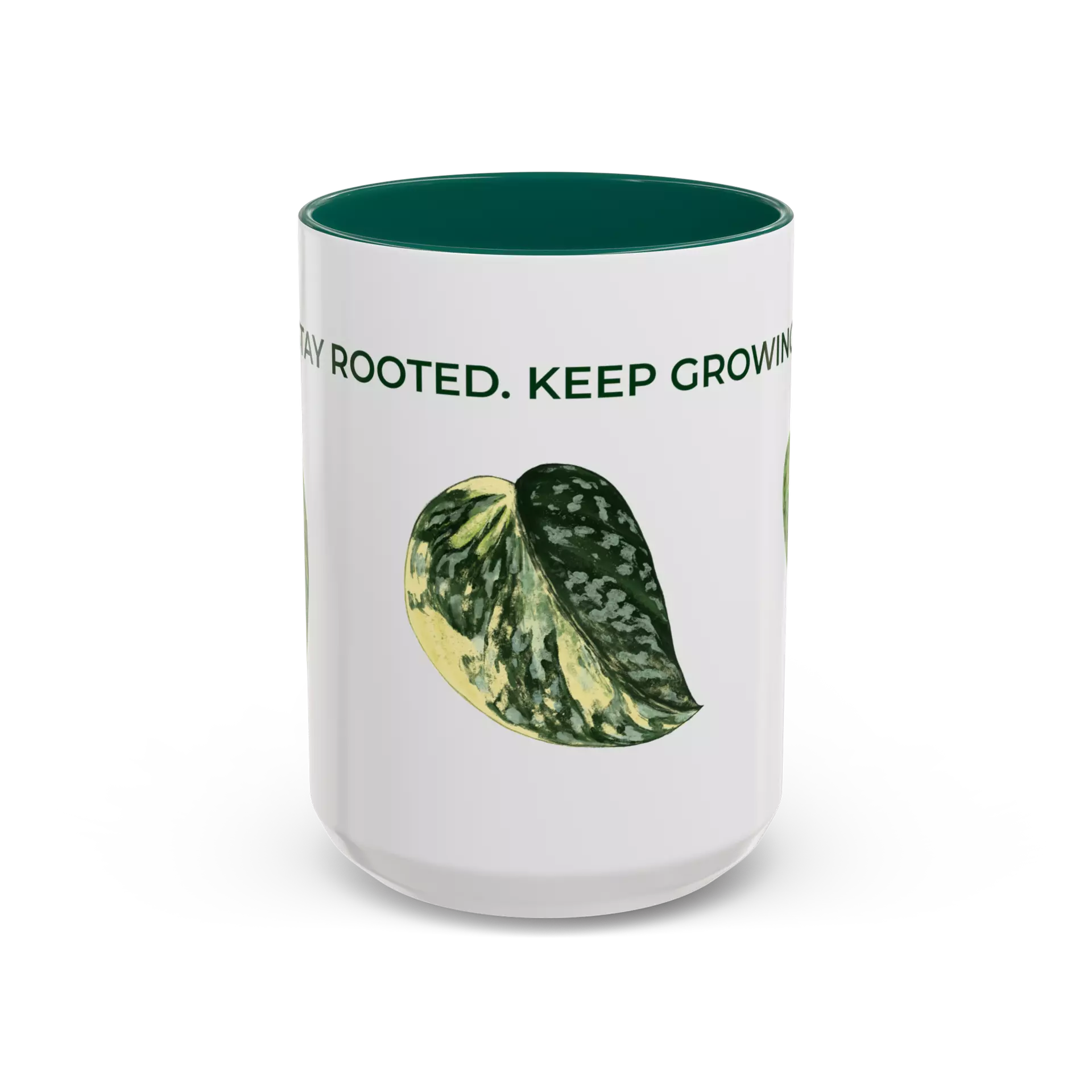 plant/Stay Rooted. Keep Growing Mug - GREEN-0