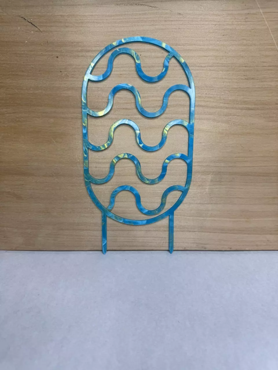 plant/1pk Wavy Ocean Floor 11.5” Trellis-0