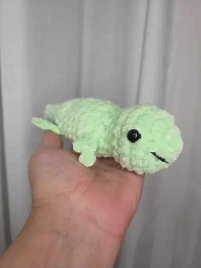 plant/Lizard Crochet Handmade plushie 🦎-0-thumbnail
