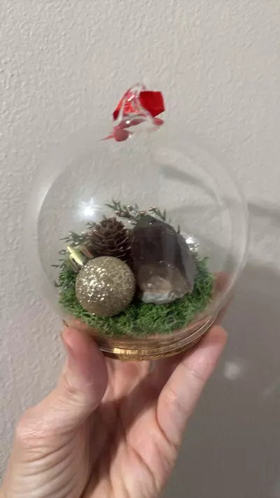 plant/Glass Christmas Dome Ornament-1-thumbnail