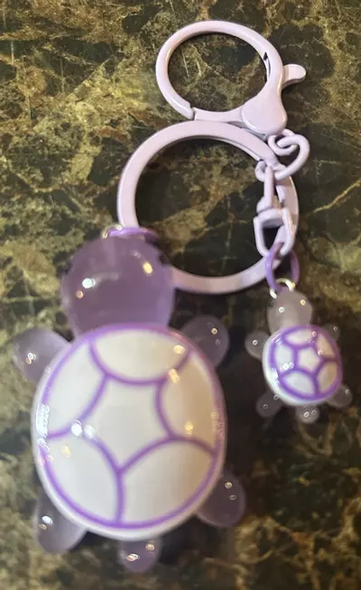plant/Turtle key chain-0-thumbnail