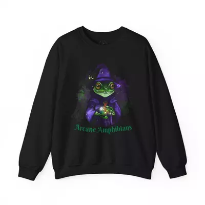 plant/Arcane Amphibians Sweatshirt-2-thumbnail