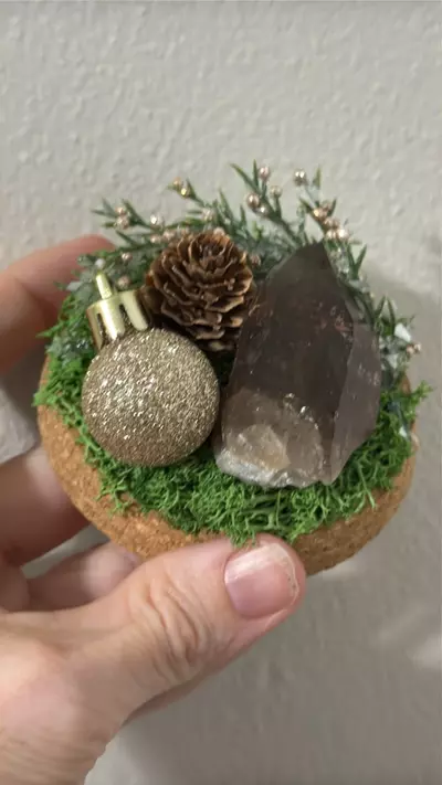 plant/Glass Christmas Dome Ornament-2-thumbnail