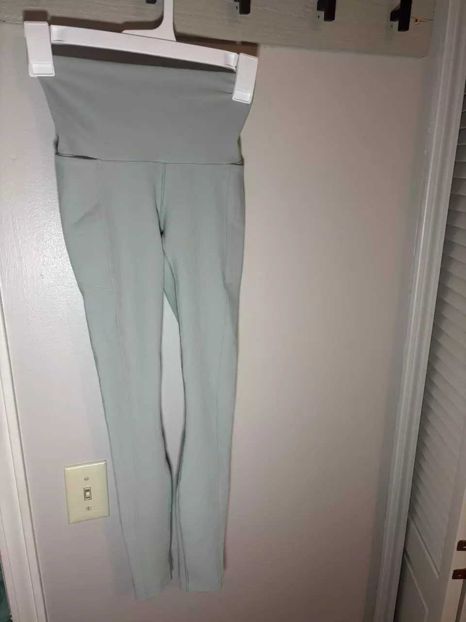 plant/CALIA Essential Collection High Rise 7/8 Leggings XXS Lt Green NWT Women's Pants-1