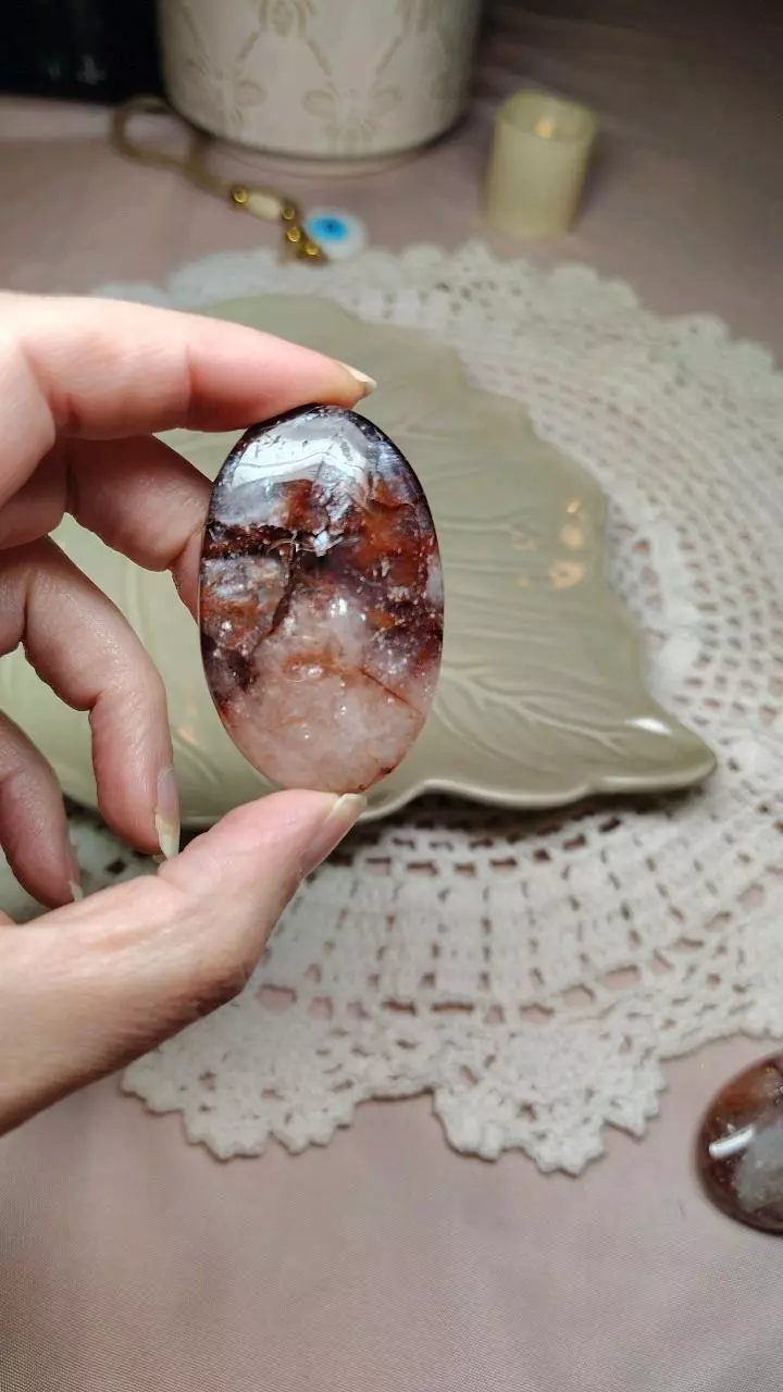 plant/Fire quartz Palm #1-0