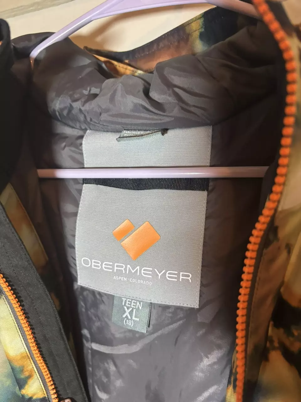 plant/Obermeyer Gage Jacket – Boys/Teen XL – Amber Cloud-8