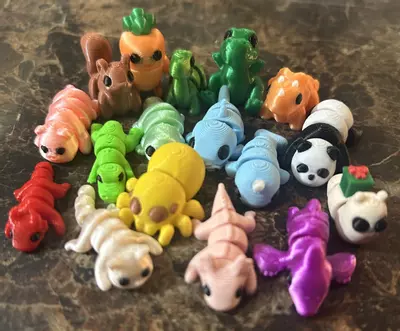 plant/4x Mini 3d toys-0-thumbnail