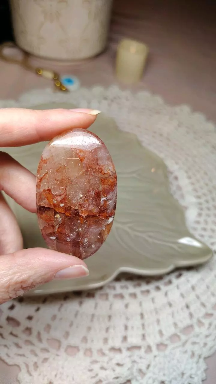 plant/Fire quartz Palm #2-0