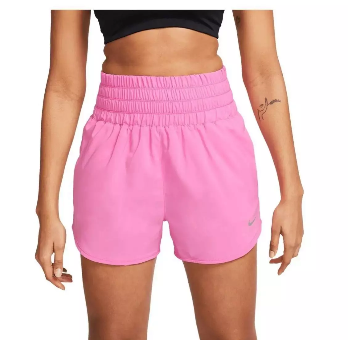 plant/Nike Women’s High-Waisted Tempo Running Shorts Hyper Pink Size Large NWT Dri Fit-0