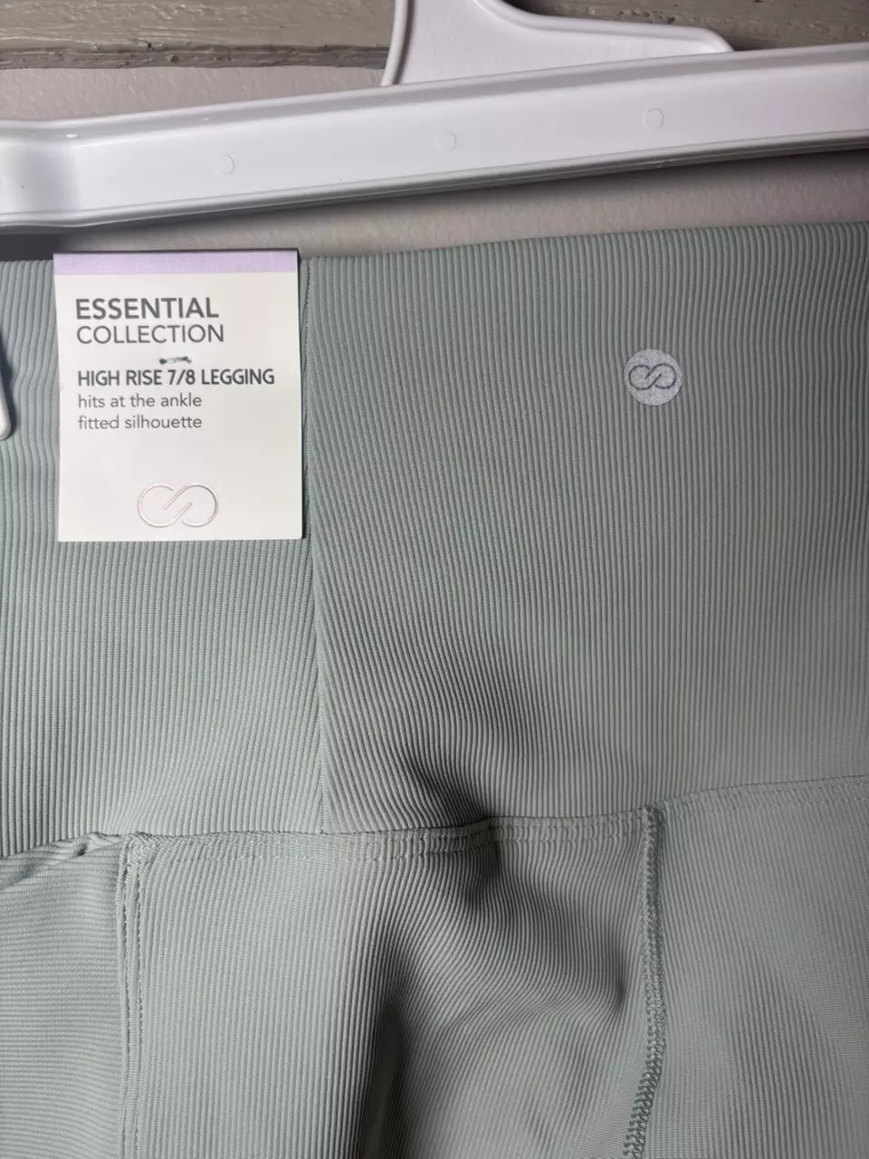 plant/CALIA Essential Collection High Rise 7/8 Leggings XXS Lt Green NWT Women's Pants-4