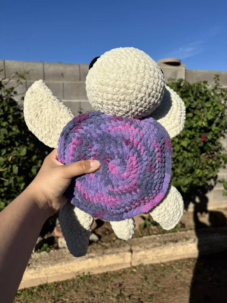 plant/Crochet Jumbo Sea Turtle-1