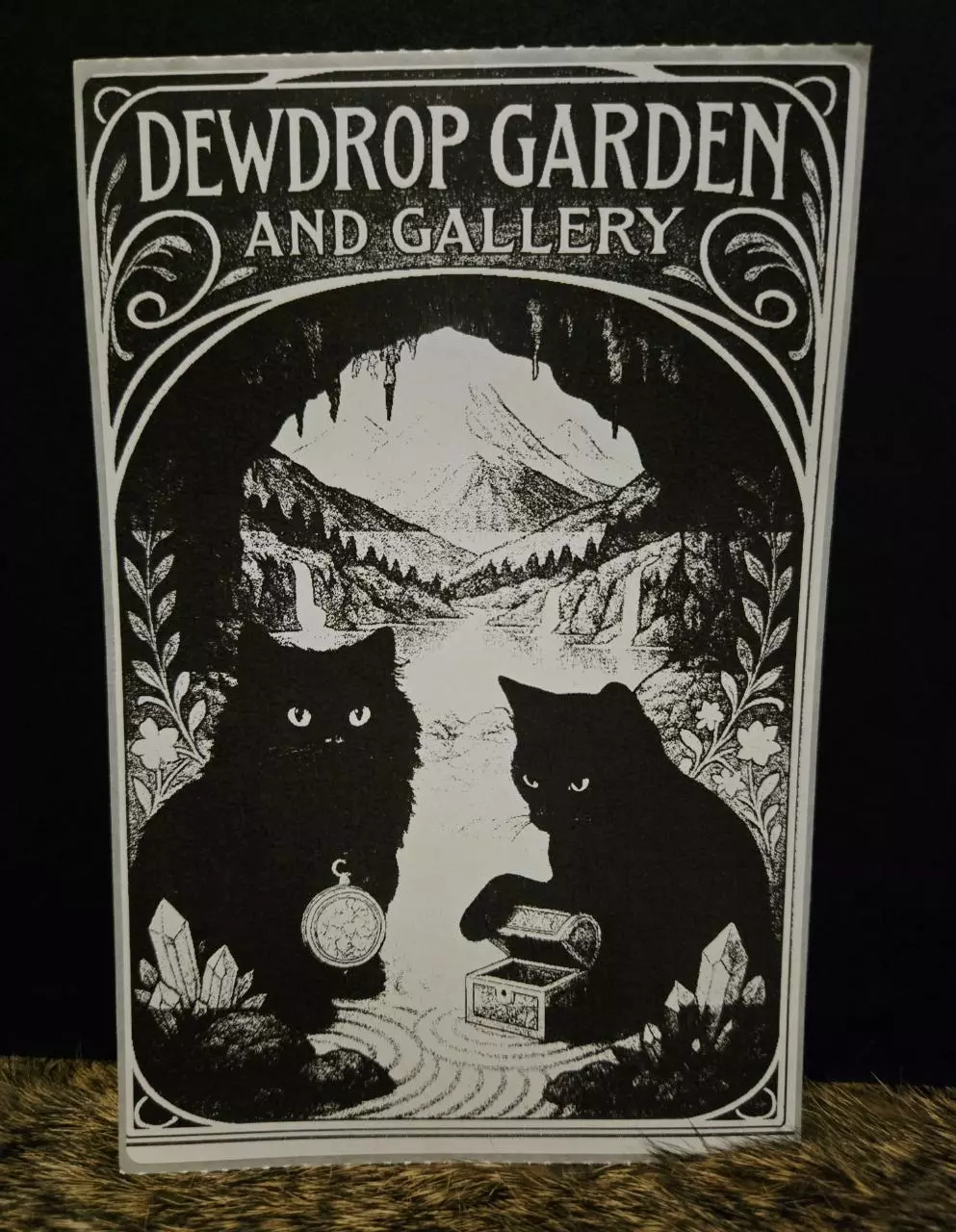 plant/Large✨️collectable cat sticker 🧭(treasure cave)-0