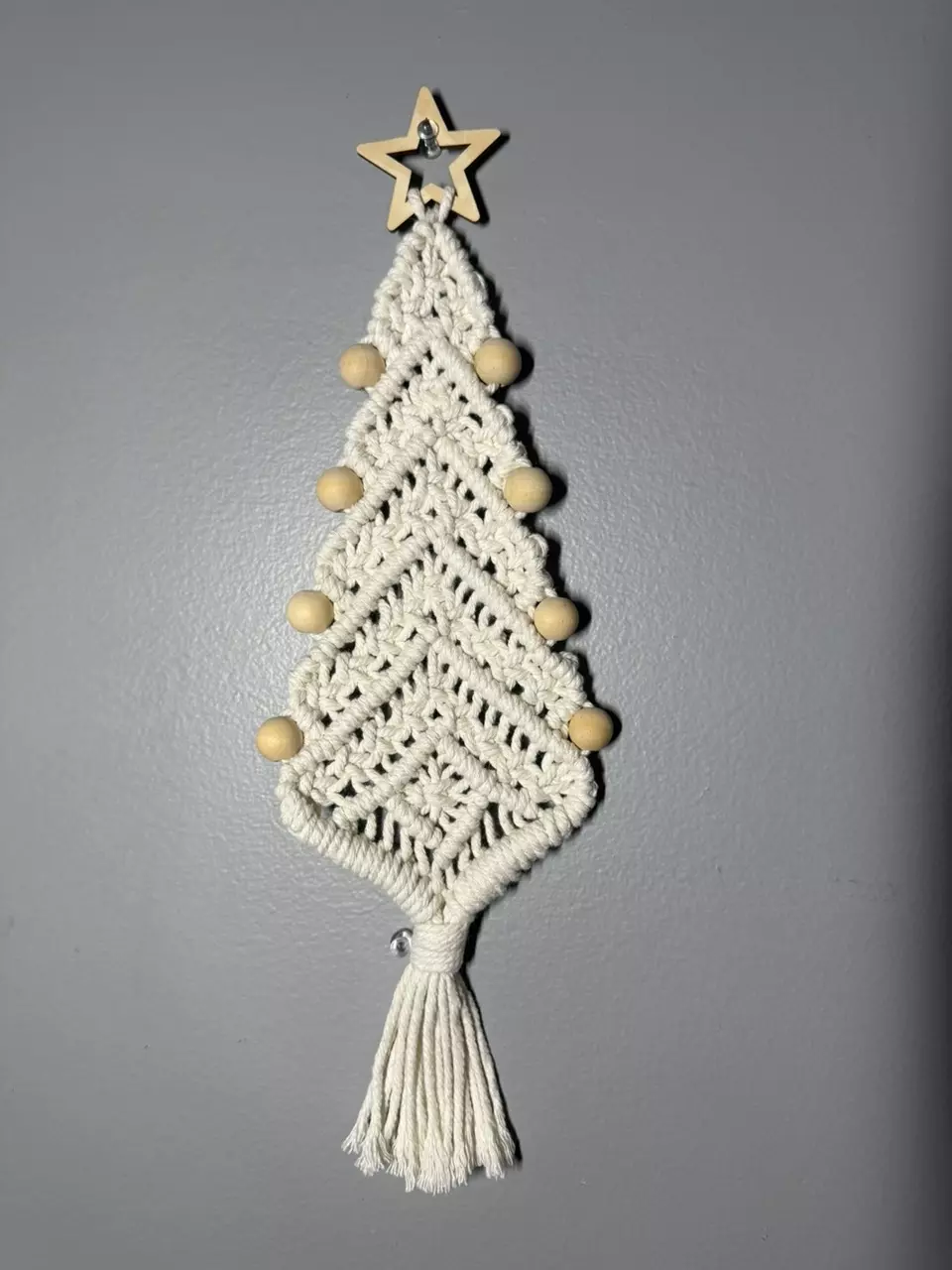 plant/Natural Christmas Tree Macrame-1