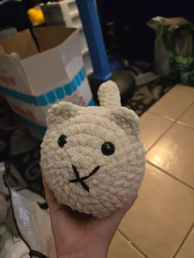 plant/Cream colored loaf cat 🐈-0-thumbnail