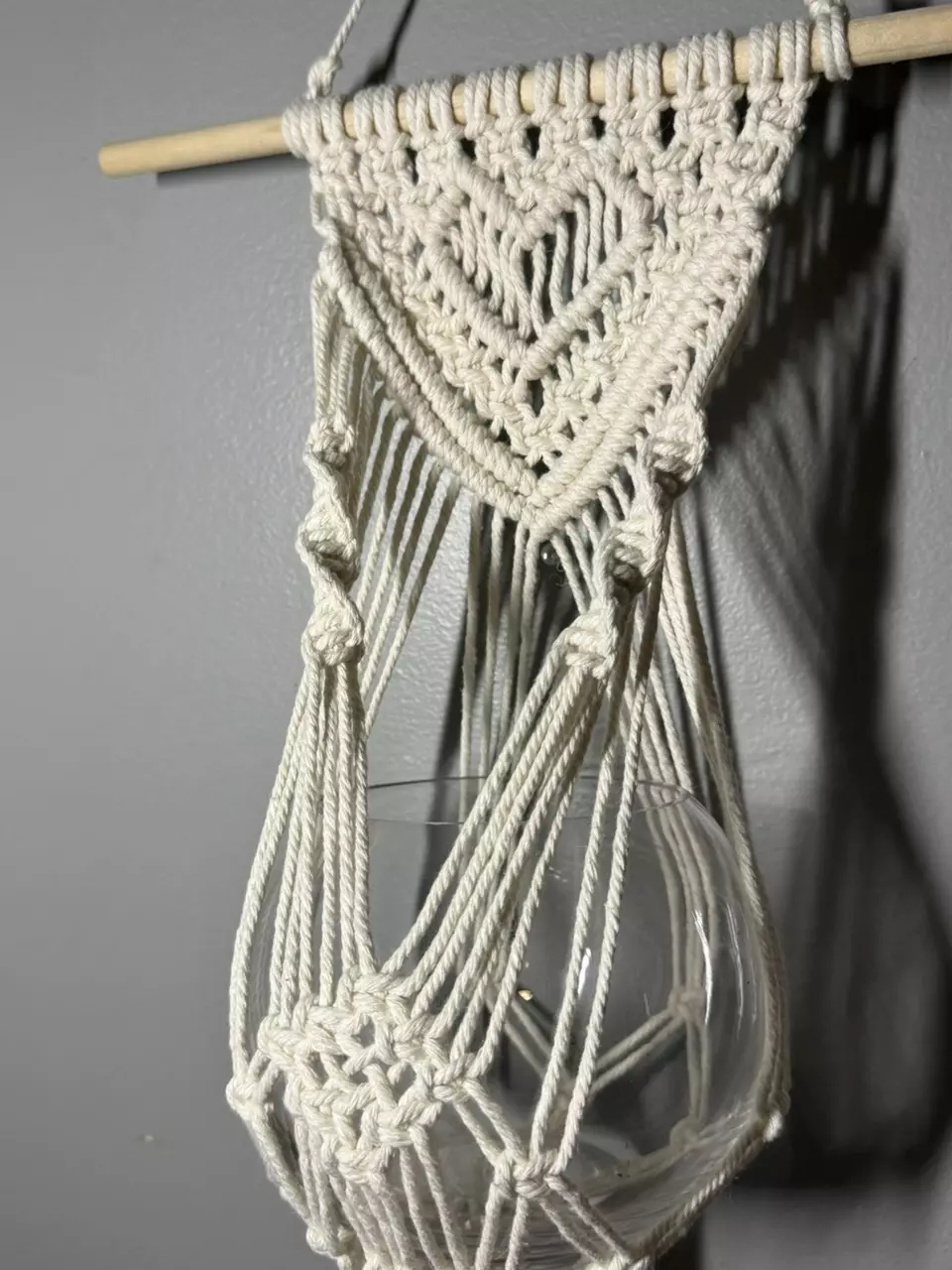 plant/Chevron Heart Plant Hanger-1