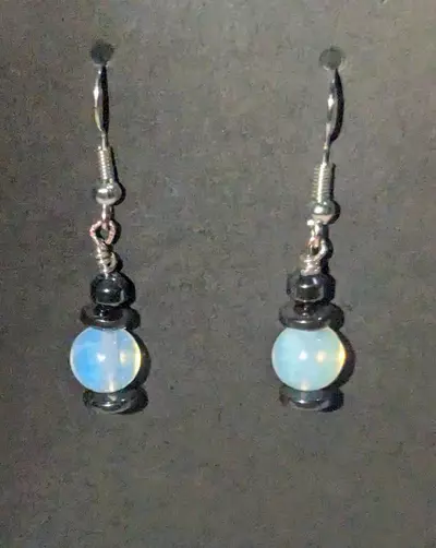 plant/Opal earrings-0-thumbnail