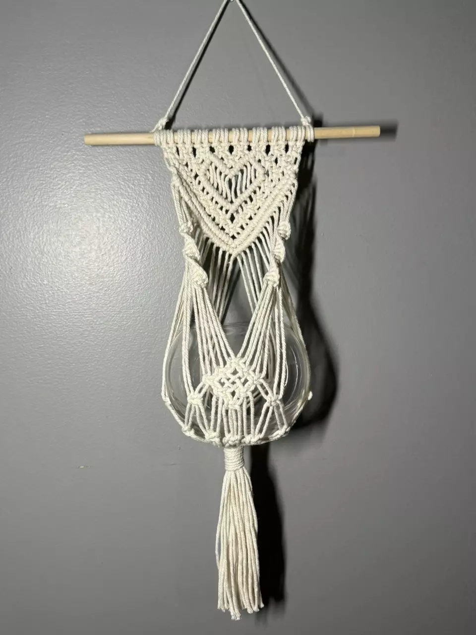 plant/Chevron Heart Plant Hanger-0