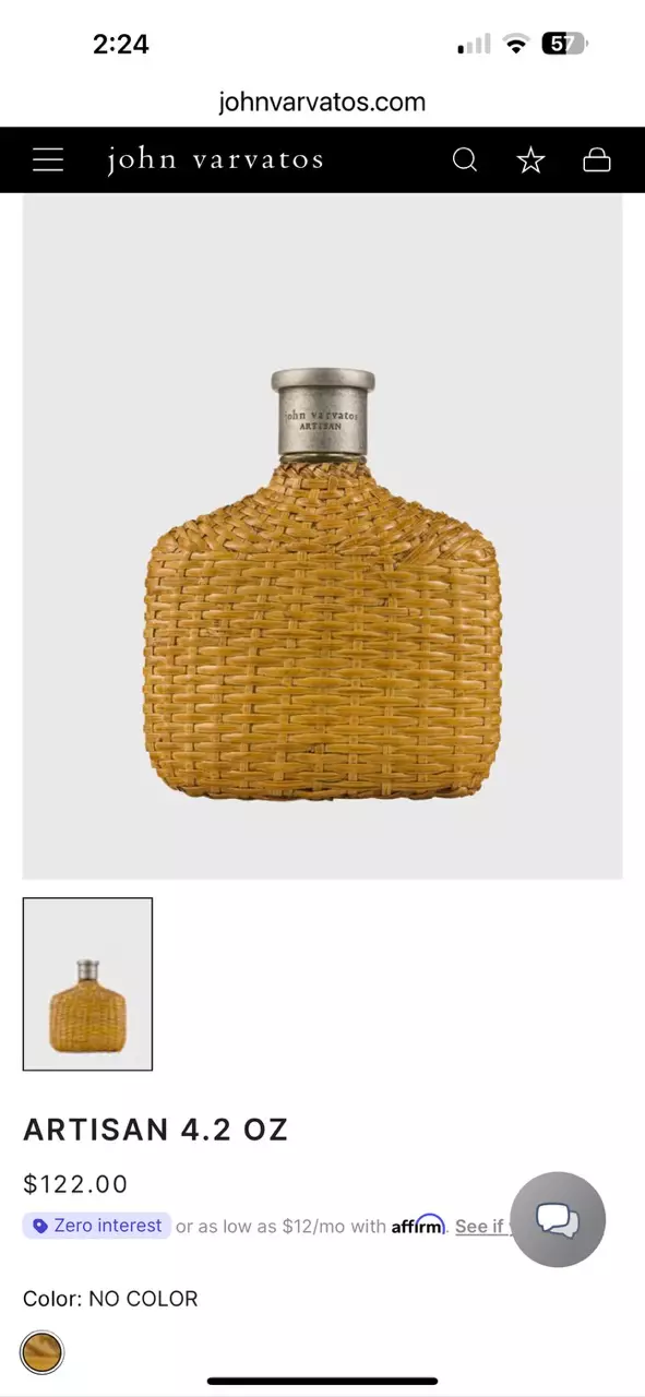 plant/John Varvatos Artisan EDT 4.2 oz • New Sealed-3