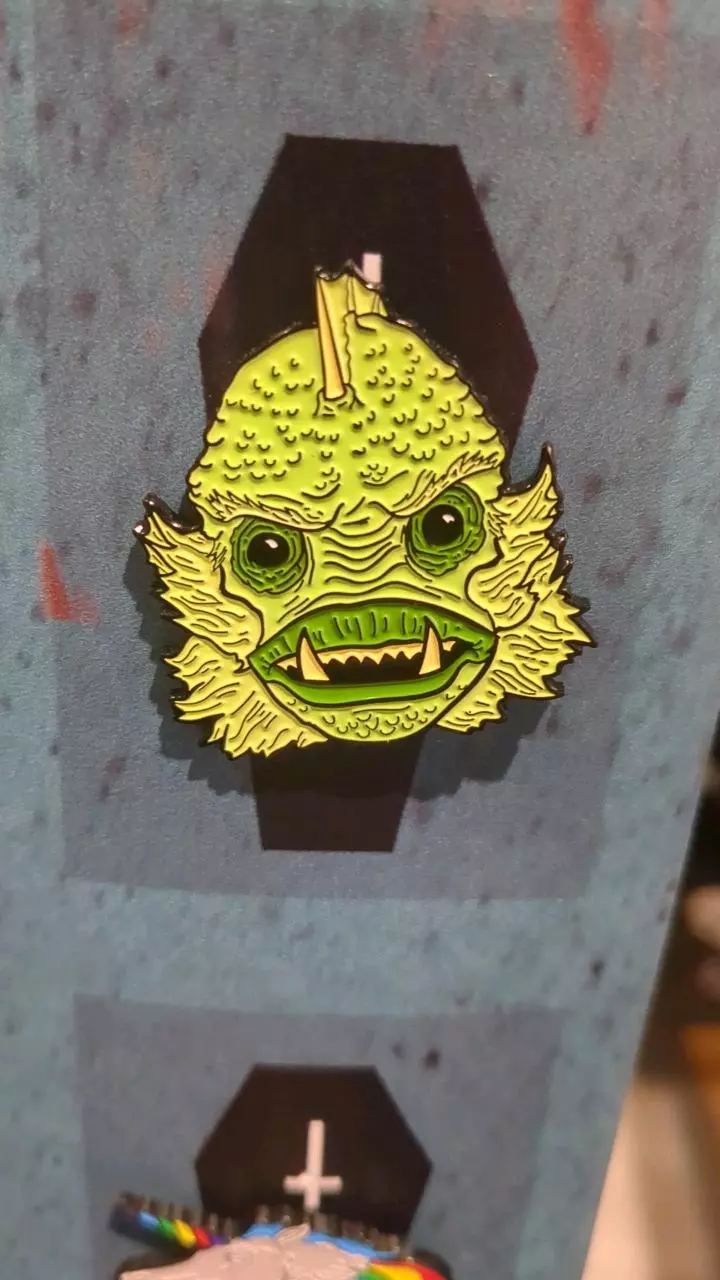 plant/Gillman soft enamel pin-0