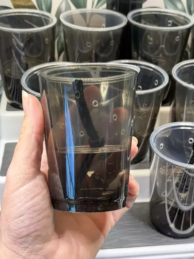 plant/Set of 12 Self Watering Pup Cups!! 🖤❤️🖤5.5 oz inner cup-4-thumbnail