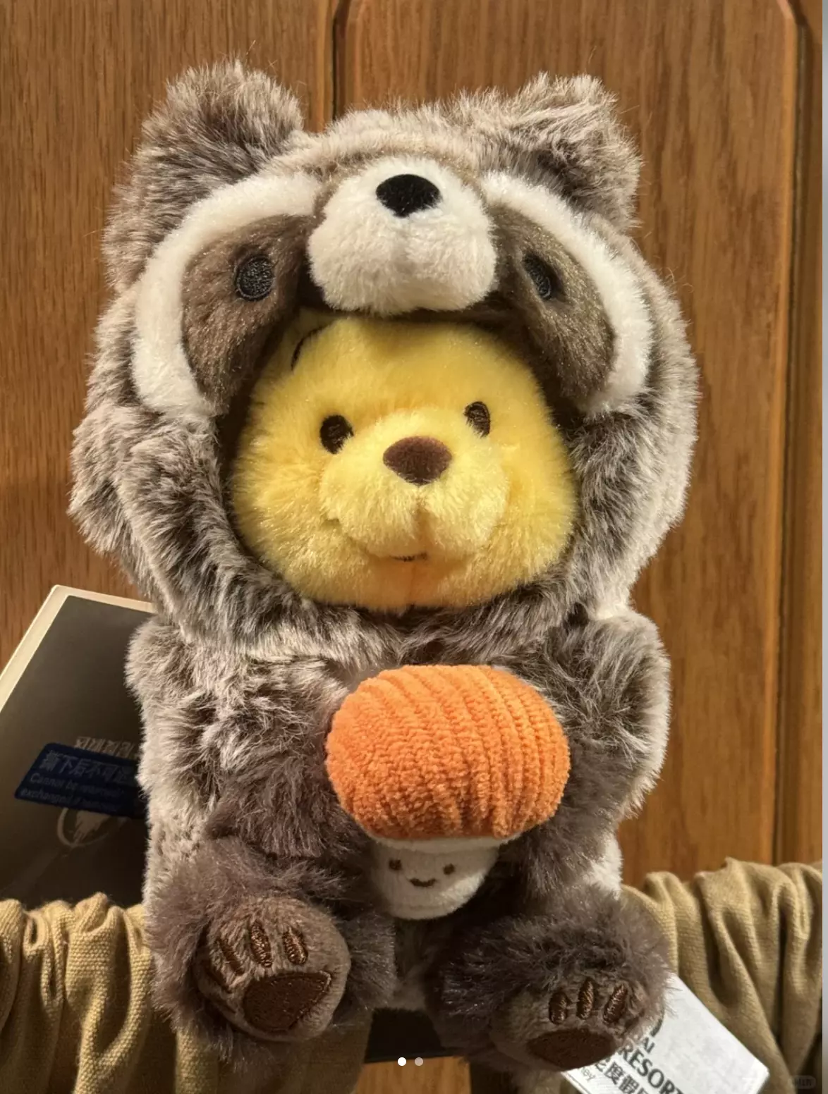 plant/1Box Shanghai Disney Limited Winnie Raccoon Pedant-0