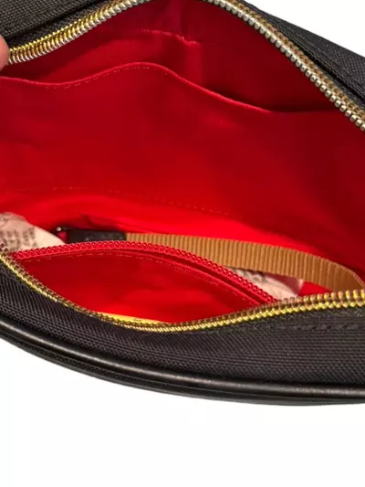 plant/Dooney & Bourke Black Nylon Camera Crossbody-2-thumbnail