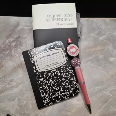 plant/Bad Bitch Book Club Beaded Pen & Planner Set-1-thumbnail