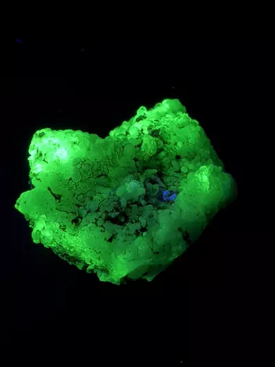 plant/Fluorescent Hyalite Opal Mineral Specimen-2-thumbnail