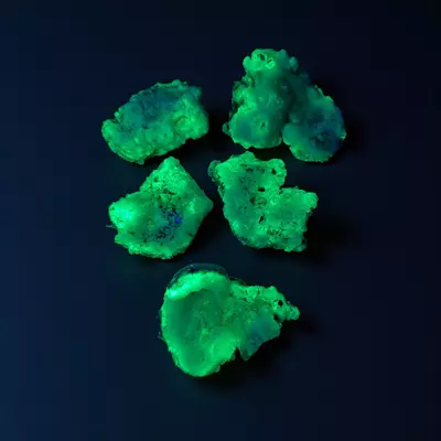 plant/Fluorescent Hyalite Opal Mineral Specimen-0-thumbnail