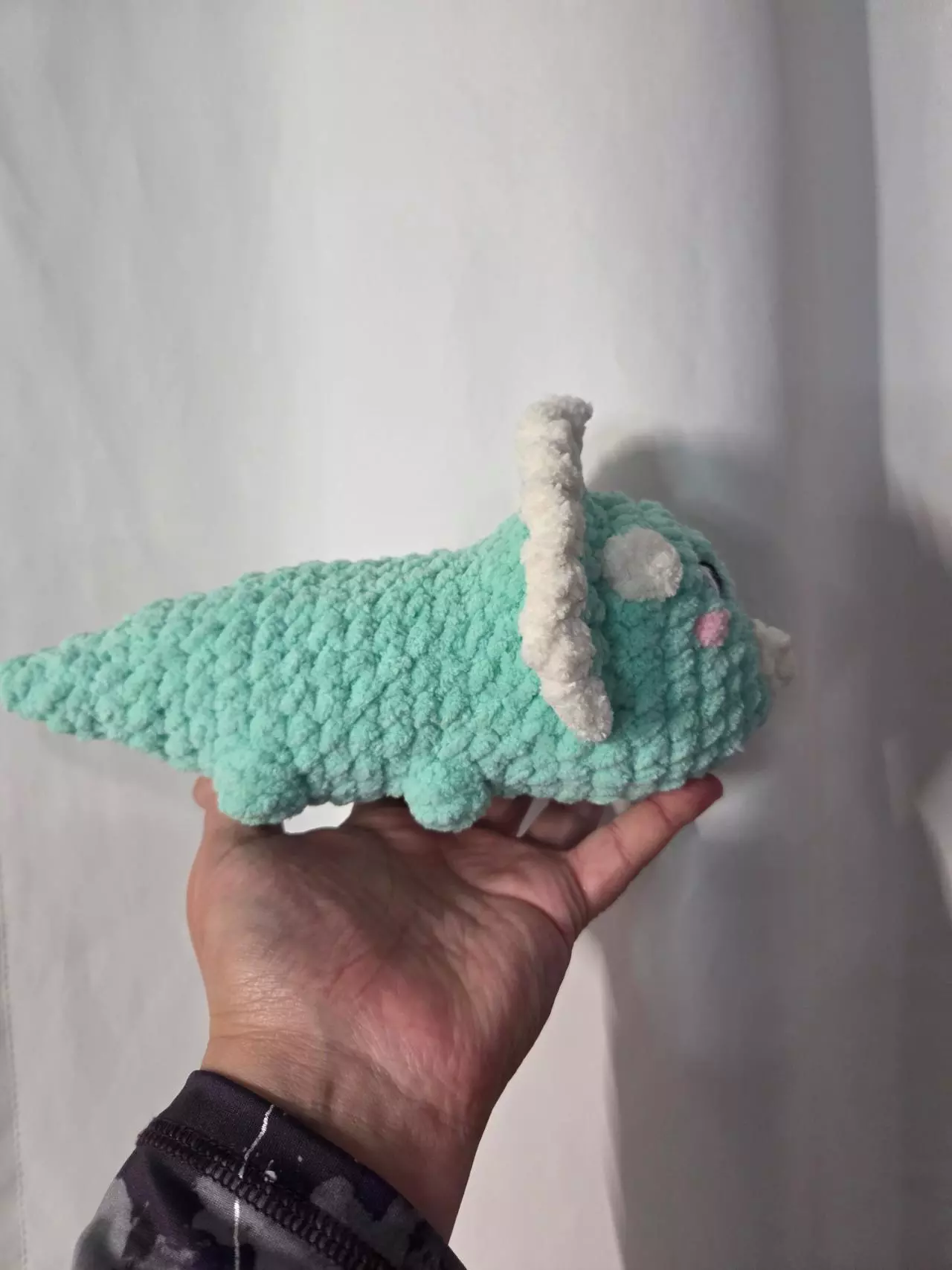 plant/Triserepus Dino Handmade Crochet plushie-1