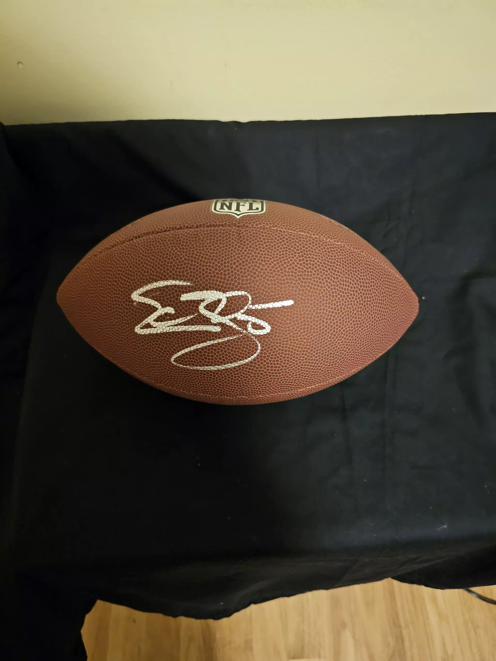 plant/Donovan McNabb Signed NFL Football (Schwartz)-0