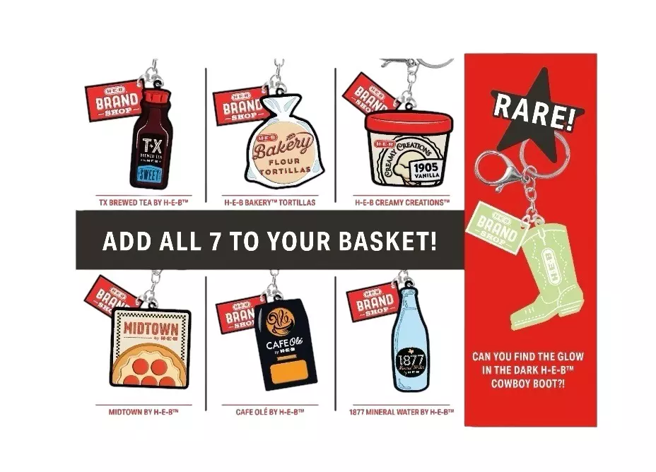 plant/H-E-B Brand Shop Mystery Box
Keychain - Assorted, Each-2