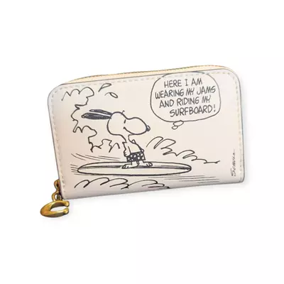 plant/Coach X Peanuts Snoopy Surfing Card Wallet-0-thumbnail