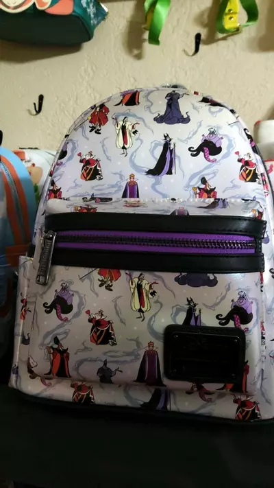 plant/NWT LOUNGEFLY HT Villians Iridescent AOP Bp-0-thumbnail