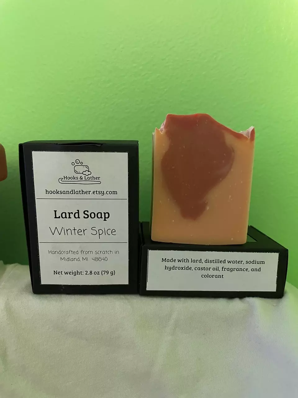 plant/Winter Spice Lard Soap-0
