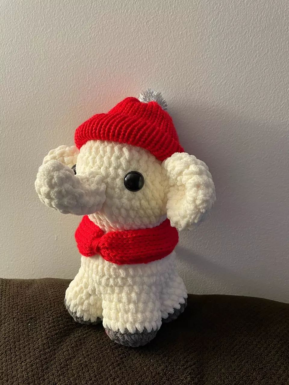 plant/Crochet Large White Elephant-1