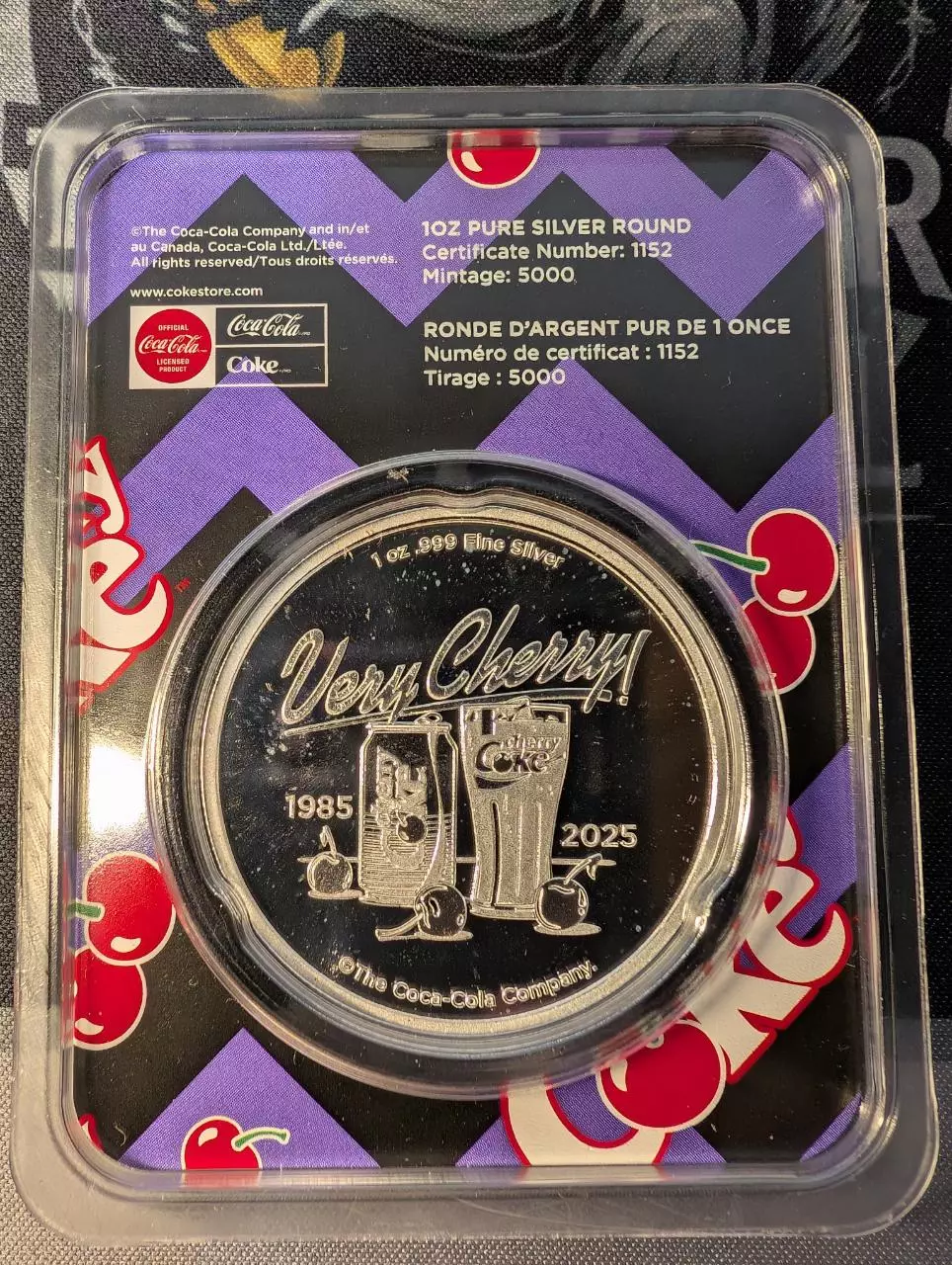 plant/1oz Silver Cherry Coke Round-2