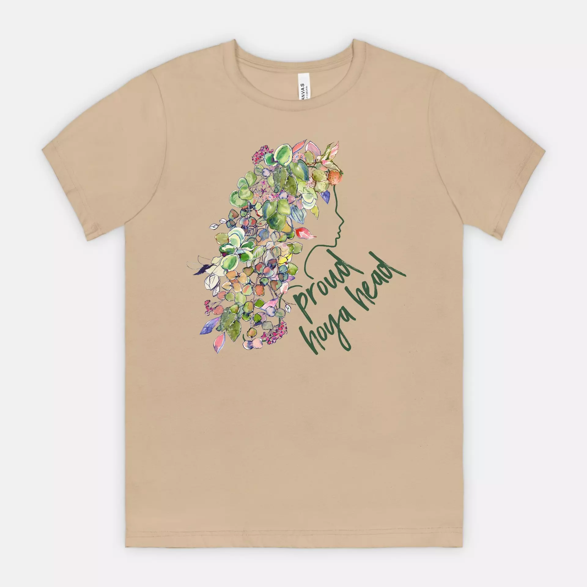 plant/“Hoya Head” T-Shirt (*more colors available) - 30% Off!-0