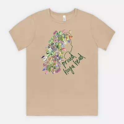 plant/“Hoya Head” T-Shirt (*more colors available) - 30% Off!-0-thumbnail