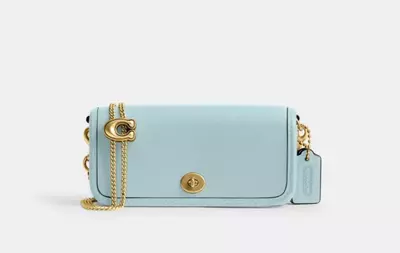 plant/Coach Dinky Bag 14 Light Blue- NWT-0-thumbnail