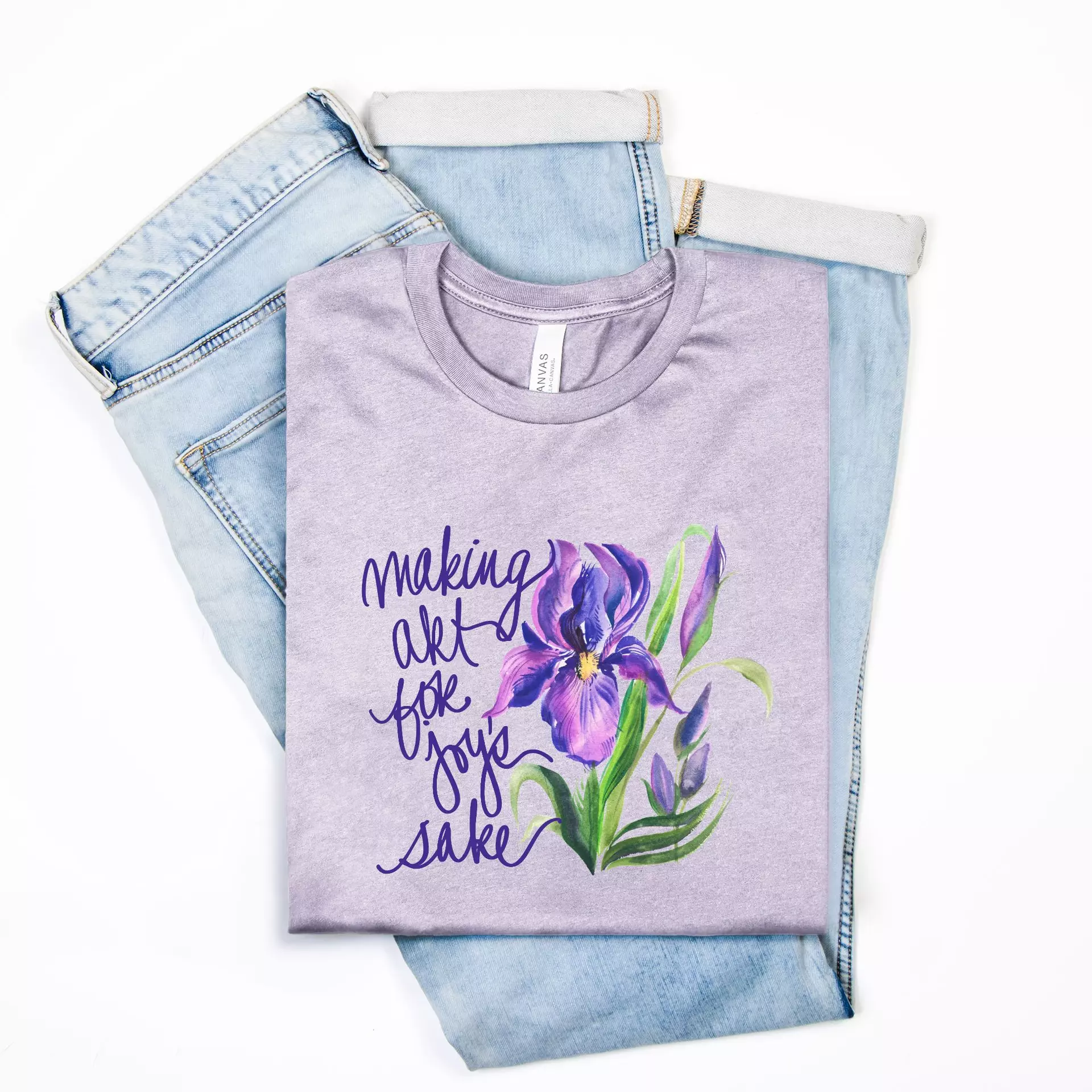 plant/"Making Art For Joy's Sake" T-Shirt (*more colors available) - 30% Off!-0