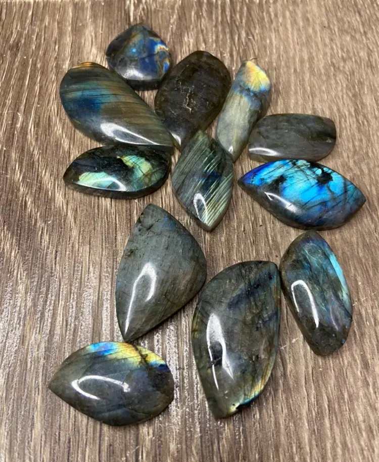 plant/Labradorite Flame/Flume Shape-0