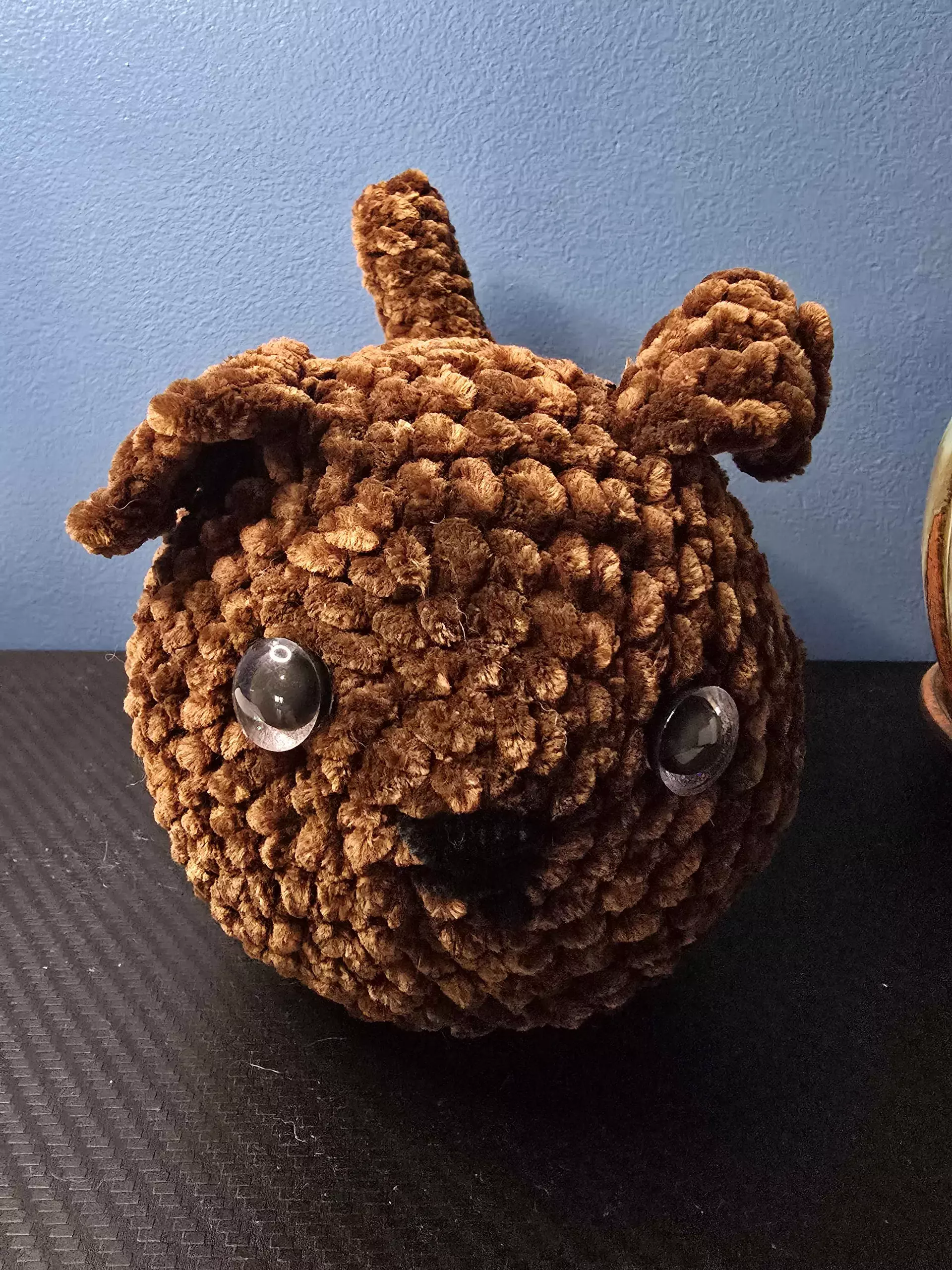 plant/🐾🤎 Crochet Brown Dachshund Puppy 🤎🐾-0