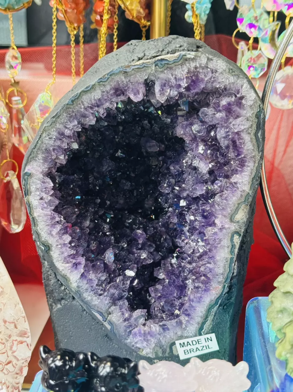 plant/Brazilian Amethyst Geode-0