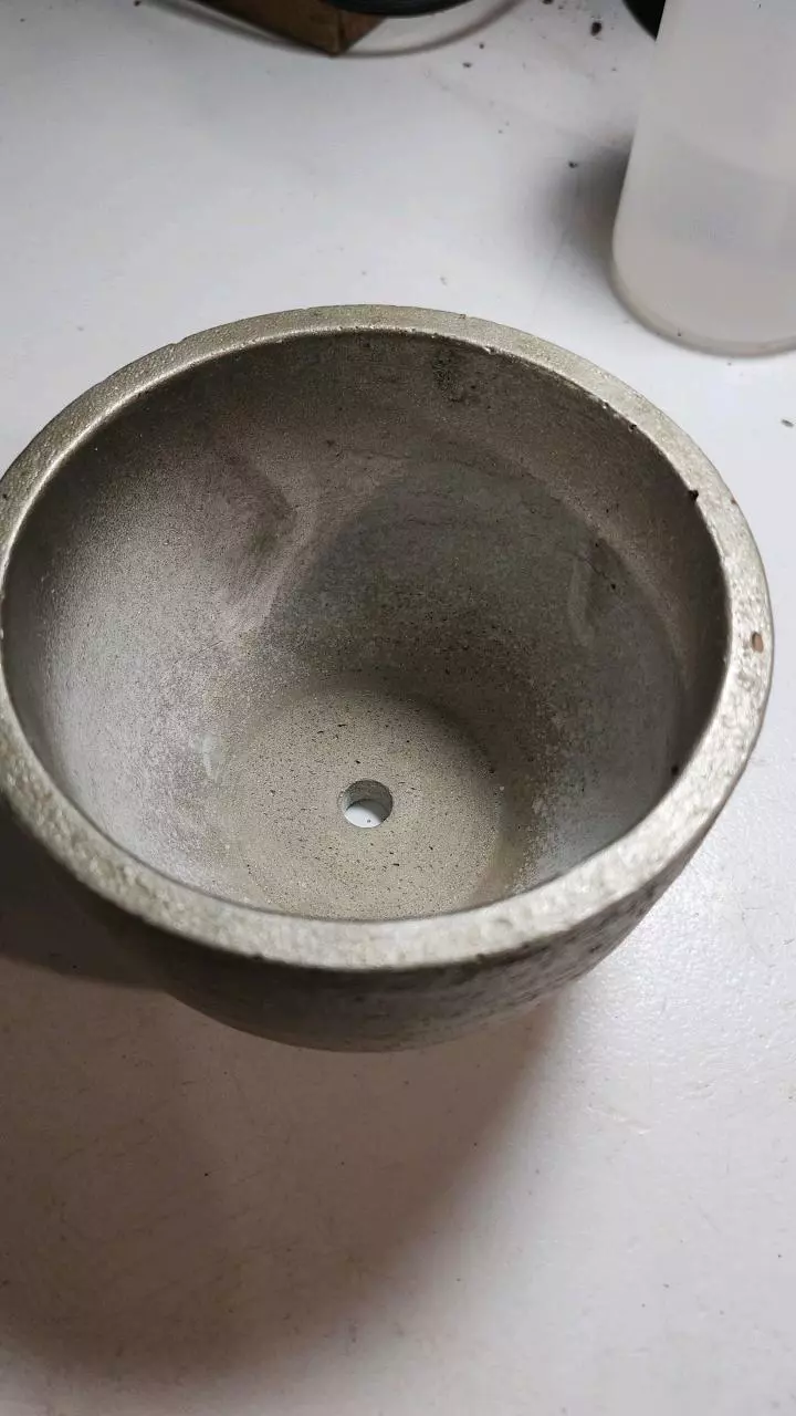 plant/Sandy low round pot,4 inch. - Add-on only-1