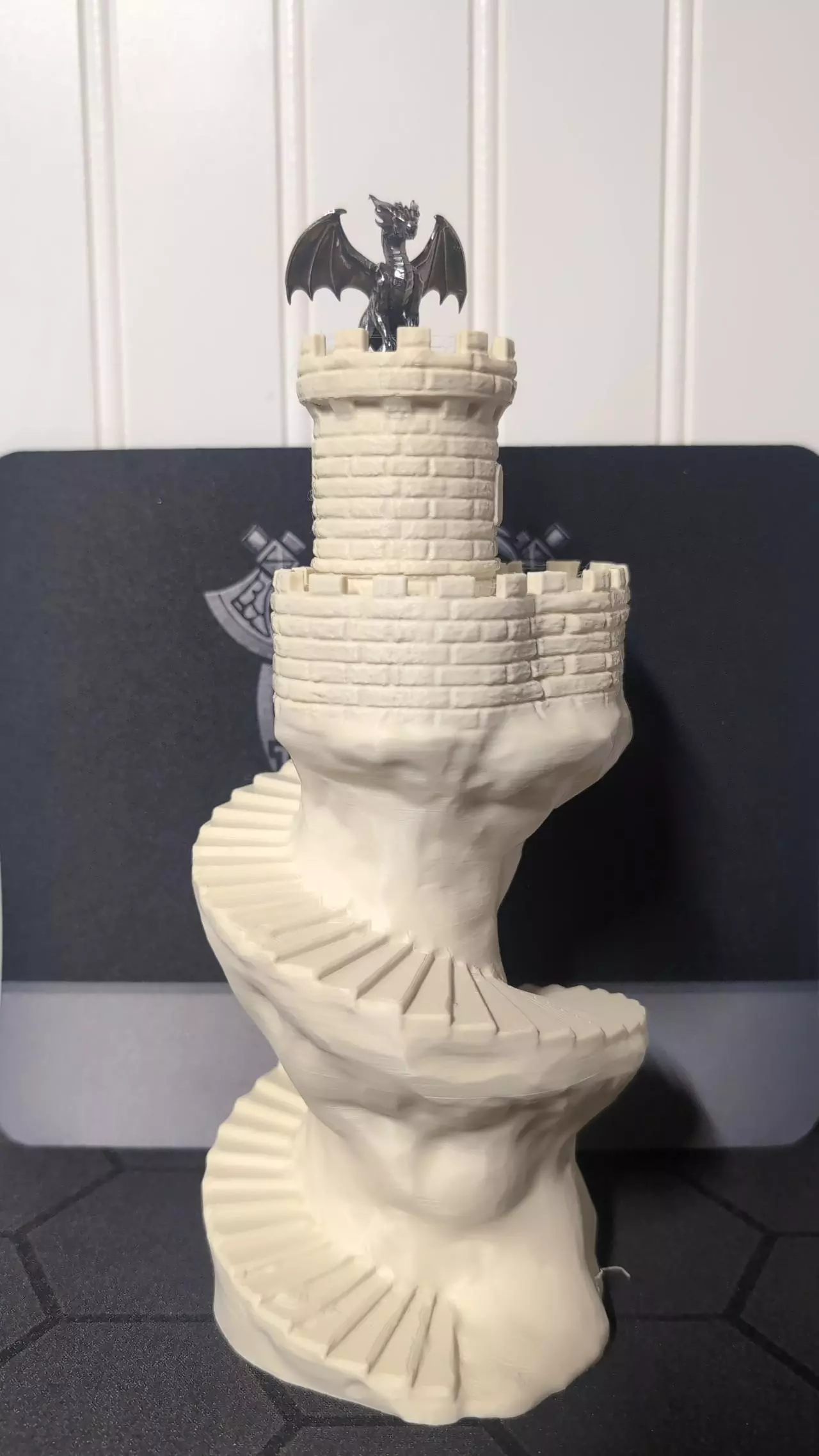 plant/Investment Casted Hand Poured .999 Silver Dragon-6