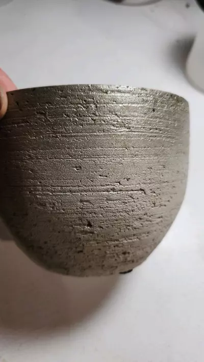 plant/Sandy low round pot,4 inch. - Add-on only-0-thumbnail