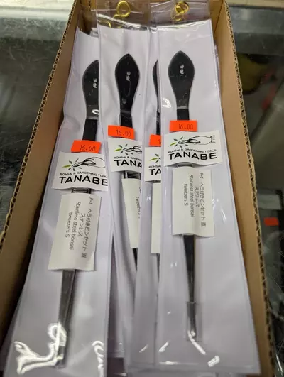 plant/Stainless steel tweezers "straight"-0-thumbnail